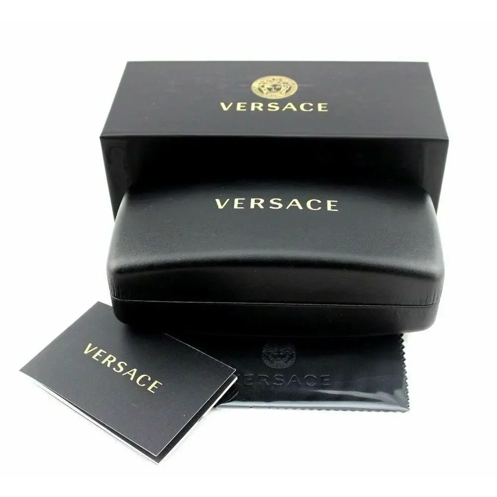 NWT Versace 0VE3364U-108-52 Brown Cat-Eye 52mm Glasses
